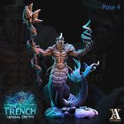 Merrow - | Resin Miniature | Dungeons and Dragons Miniatures | Pathfinder Miniatures | D&D 5e | RPG - Tabletop | Figure for Painting | - Only-Games