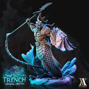 Merrow - | Resin Miniature | Dungeons and Dragons Miniatures | Pathfinder Miniatures | D&D 5e | RPG - Tabletop | Figure for Painting | - Only-Games