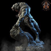 Werewolf | 65mm | Archvillain Games | 3d printed | Collector| Figure for painting | - Only-Games