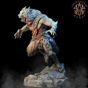 Werewolf | 65mm | Archvillain Games | 3d printed | Collector| Figure for painting | - Only-Games