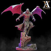 Vampire w/wings and No Wings- | 32mm Scale | Vampire Miniature | Dungeons and Dragons Miniatures Undead | Pathfinder Miniatures | Dnd Mini | - Only-Games