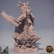 Evil Fighter 2 weapons| Blood Warriors | 28mm, 32mm, 75mm | Miniature |  Dungeons and Dragons | Pathfinder | DnD - Only-Games