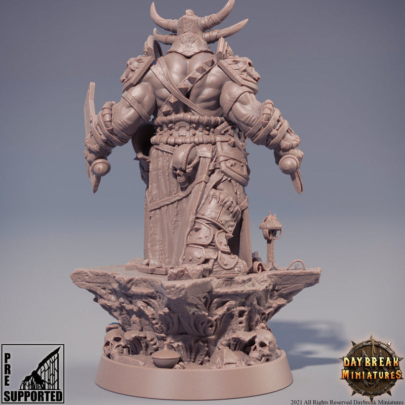 Evil Fighter 2 weapons| Blood Warriors | 28mm, 32mm, 75mm | Miniature |  Dungeons and Dragons | Pathfinder | DnD - Only-Games