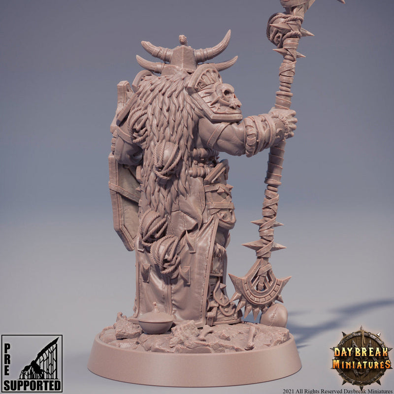 Chaos Knight Figurine| Blood Warriors | 28mm, 32mm, 75mm | Miniature |  Dungeons and Dragons | Pathfinder | - Only-Games