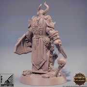 Chaos Knight | Blood Warriors | 28mm, 32mm, 75mm | Miniature | Dungeons and Dragons | Pathfinder | - Only-Games
