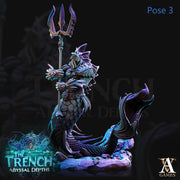 Merrow - | Resin Miniature | Dungeons and Dragons Miniatures | Pathfinder Miniatures | D&D 5e | RPG - Tabletop | Figure for Painting | - Only-Games