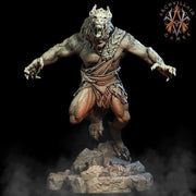 Werewolf | 65mm | Archvillain Games | 3d printed | Collector| Figure for painting | - Only-Games