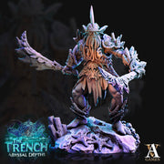 Triton - Character Race  | Resin Miniature | Dungeons and Dragons Miniatures | Pathfinder Miniatures | DnD 5e | Underwater | Triton Fighter - Only-Games