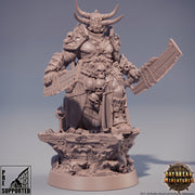 Evil Fighter 2 weapons| Blood Warriors | 28mm, 32mm, 75mm | Miniature |  Dungeons and Dragons | Pathfinder | DnD - Only-Games