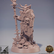 Chaos Knight Figurine| Blood Warriors | 28mm, 32mm, 75mm | Miniature |  Dungeons and Dragons | Pathfinder | - Only-Games