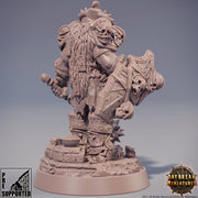 Chaos Knight | Blood Warriors | 28mm, 32mm, 75mm | Miniature | Dungeons and Dragons | Pathfinder | - Only-Games