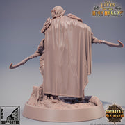 Wood Elf Ranger Fighter | Elf Fighter | Miniature | 28mm Scale | 32mm Scale | 75mm Scale | Pathfinder Figure | DnD | Elf Figurine unpainted| - Only-Games