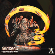 Dwarf Wizard Miniature | Mountain Dwarf Spell | Dungeons and Dragons | 28mm, 32mm,54mm, 75mm,  Scales| Pathfinder | Unpainted - Only-Games