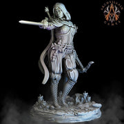 Isabetta of the Dawn- Witch Demon Hunter Female Cleric - Archvillain Games | 28mm, 32mm, 75mm Scales | Dungeons and Dragons | Pathfinder | - Only-Games
