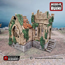 Bell Tower and Sept - Shadowfey Ruins 15mm 20mm 28mm 32mm 37mm Belltower Transept Wargaming Terrain D&D DnD