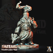 Dwarf Artillerist Artificer Resin Miniatures | Dungeons and Dragons | 28mm, 32mm, 75mm | Pathfinder | Figure for Painting| - Only-Games