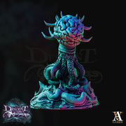 Elder Brain Mind Flayer, Illithid Unpainted |105 mm (4.1") tall 28mm/32mm Scales | Dungeons and Dragons | Pathfinder | DnD 5e | Mindflayer - Only-Games