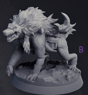 Hyenas - | 28mm and 32mm Scale | Animal Monster Miniature | Dungeons and Dragons | Pathfinder Miniatures | Figurine | DnD Wolf mini | - Only-Games