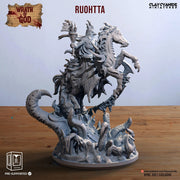 Ruohtta - Sami mythology Deity | 85mm -- 28mm/32mm Scale |  Resin Miniature | Dungeons and Dragons | Pathfinder | Figure for Painting - Only-Games