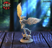 Harpy Sexy Monstrosity |28mm,32mm,54mm, 75mm,100mm Scales |Flying monster Miniature | D and D Miniatures | Pathfinder Miniatures | - Only-Games