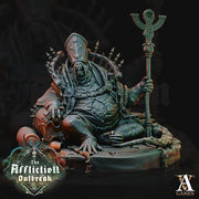 Wererat The Blind Bishop  | Resin Miniature | Dungeons and Dragons | 84mm tall | 28mm,32mm Scale | Pathfinder ratfolk | D&D | - Only-Games