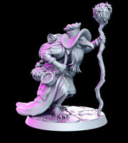 Kenku Druid Wizard Classic JRPG 28mm,32mm,75mm Scale Miniature Unpainted resin Figurine D&D Tabletop Fantasy Miniature Gaming - Only-Games
