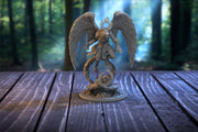Angel Werewolf Deity - | 90mm -- 28mm/32mm Scale |  Resin Miniature | Dungeons and Dragons | Pathfinder | Figure for Painting - Only-Games