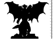 Tiamat 5 headed dragon God  | 130mm tall Resin Miniature | Dungeons and Dragons | Pathfinder Miniatures | DnD 5e | Figure Role Playing - Only-Games