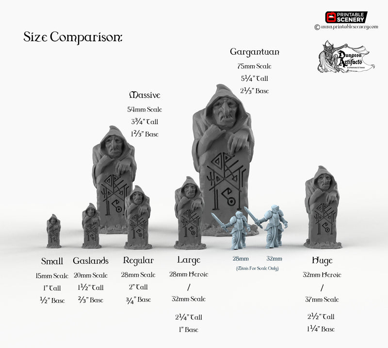 The Waymarkers - Hagglethorn Hollow Printable Scenery Ancient Ruins 15mm 20mm 28mm 32mm 37mm Terrain D&D DnD - Only-Games