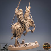 Elite Vampire Cavalry. Blood Knights Proxy | Mounted Vampire Miniature | 28mm Scale | 32mm Scale | 75mm Scale | Pathfinder | DnD | Strahd - Only-Games