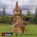 Hagglethorn Tower - Hagglethorn Hollow - Printable Scenery 15mm 20mm 28mm 32mm 40mm Wargaming Terrain D&D DnD