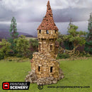 Hagglethorn Tower - Hagglethorn Hollow - Printable Scenery 15mm 20mm 28mm 32mm 40mm Wargaming Terrain D&D DnD