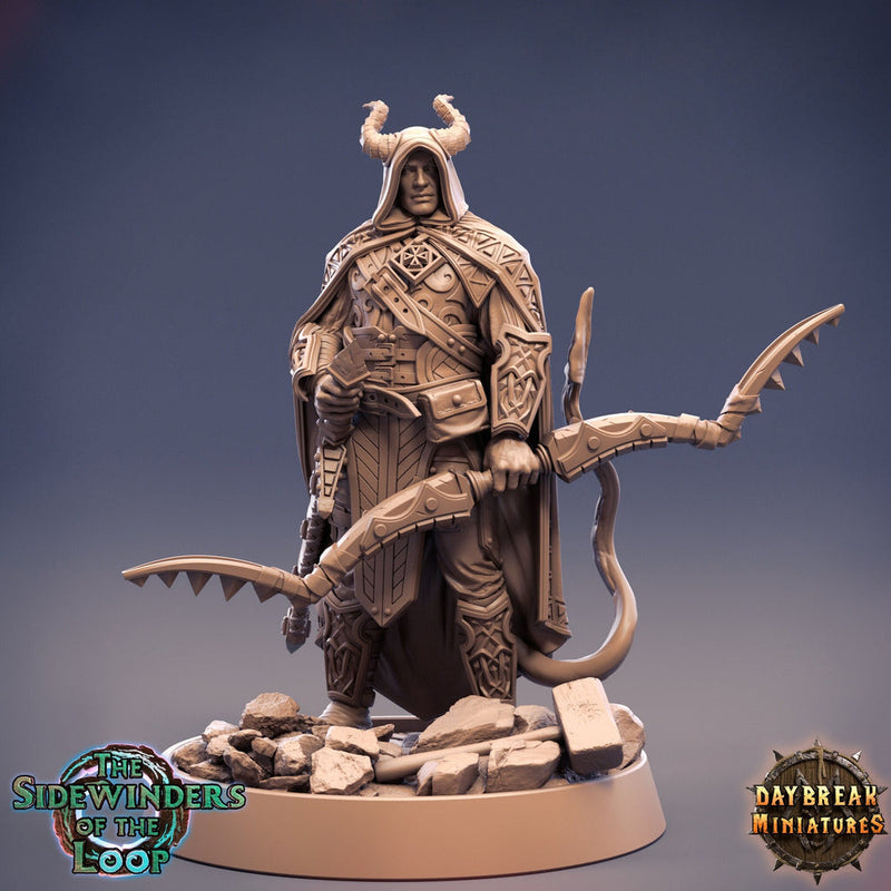 Tiefling Ranger Fighter Battle Master Archer Sharpshooter | 28mm, 32mm,75mm,  Scale Resin Miniature | D&D | Pathfinder | - Only-Games