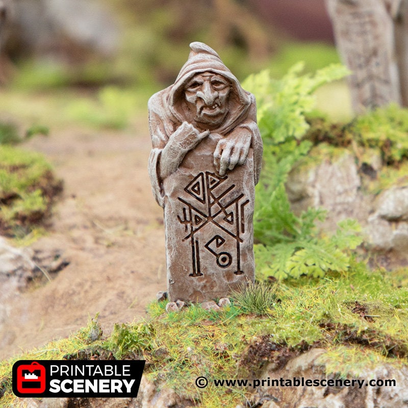 The Waymarkers - Hagglethorn Hollow Printable Scenery Ancient Ruins 15mm 20mm 28mm 32mm 37mm Terrain D&D DnD - Only-Games