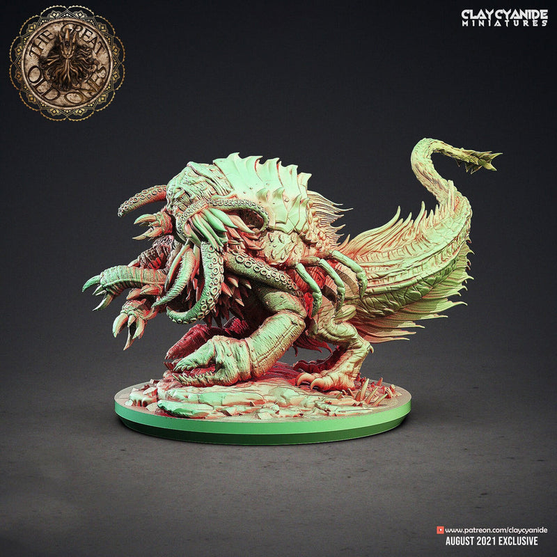 Great old ones | 3 sizes 50mm,40mm,25mm Base Size | Resin Miniature | Cthulhu The Great Old Ones | DnD 5e | Figure Role Playing - Only-Games