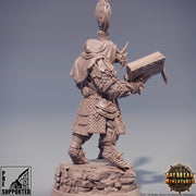 Dragonborn Wizard | PC or NPC model  | 28mm, 32mm, 75mm Scale Resin Miniature | Dungeons and Dragons Miniatures | Pathfinder | - Only-Games