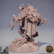 Beastman - Minotaur -Yakfolk  | 28mm, 32mm,54mm, 75mm, 100mm Scale Resin Miniature | Dungeons and Dragons Miniatures | Pathfinder | - Only-Games