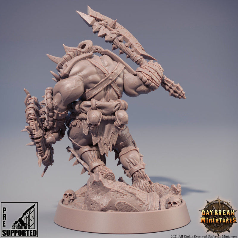 Beastman - Minotaur -Yakfolk  | 28mm, 32mm,54mm,75mm, 100mm Scale Resin Miniature | Dungeons and Dragons Miniatures | Pathfinder | - Only-Games