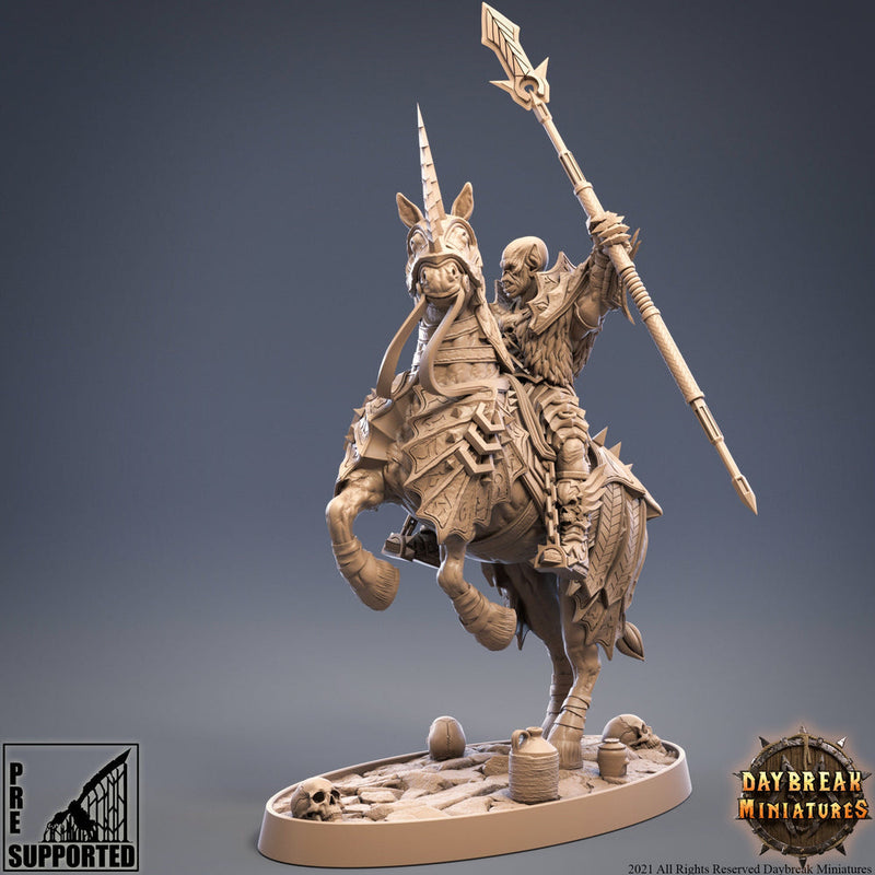 Elite Vampire Cavalry. Blood Knights Proxy | Mounted Vampire Miniature | 28mm Scale | 32mm Scale | 75mm Scale | Pathfinder | DnD | Strahd - Only-Games
