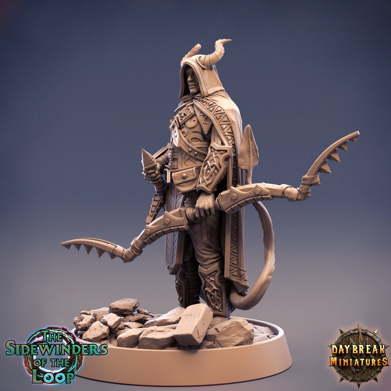 Tiefling Ranger Fighter Battle Master Archer Sharpshooter | 28mm, 32mm,75mm,  Scale Resin Miniature | D&D | Pathfinder | - Only-Games
