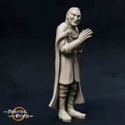 Nasty Man Rogue Thief NPC | 28mm Scale | 32mm Scale | 75mm Scale Pathfinder Figure |DnD| miniature Figurine unpainted| - Only-Games