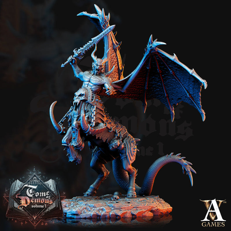 Armanite | Decataurs | Demon Lord | 28mm/32mm scale | 75mm Tall | Out of the Abyss |  Dungeons and Dragons | - Only-Games