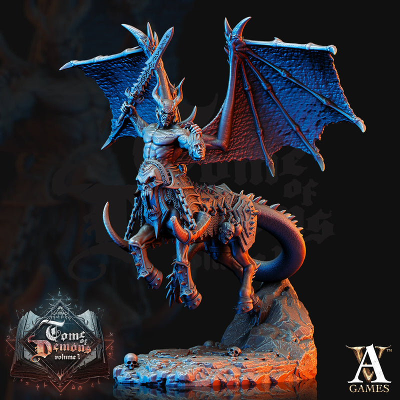 Armanite | Decataurs | Demon Lord | 28mm/32mm scale | 75mm Tall | Out of the Abyss |  Dungeons and Dragons | - Only-Games