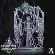Drow High Priestess of Loth -Dark Elf Female Cleric |28mm,32mm, 54mm,75mm,100mm Scales|DnD Miniature|Dungeons n Dragons | Baenere | Sexy Elf - Only-Games