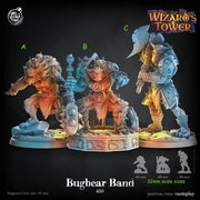 Bugbear DnD 5e Humanoid monsters Miniatures | Dungeons and Dragons | 28mm, 32mm, 54mm,75mm | Pathfinder | Unpainted | CastnPlay - Only-Games
