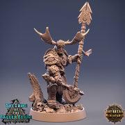 Druid Cleric Player Character | Hobgoblin Shaman | 28mm, 32mm, 75mm Scale Resin Miniature | Dungeons and Dragons | Daybreak  Miniatures - Only-Games
