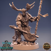 Druid Cleric Player Character | Hobgoblin Shaman | 28mm, 32mm, 75mm Scale Resin Miniature | Dungeons and Dragons | Daybreak  Miniatures - Only-Games