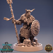 Female Hobgoblin Fighter Warrior| 28mm, 32mm, 75mm Scale Resin Miniature | Dungeons and Dragons | Daybreak  Miniatures - Only-Games