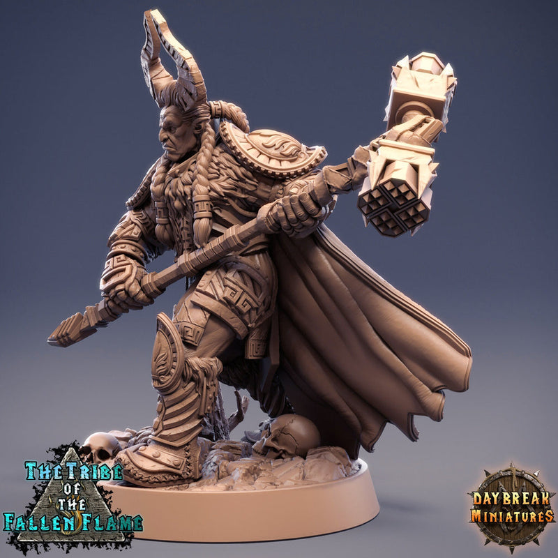 Hobgoblin Fighter Warrior Barbarian| 28mm, 32mm, 75mm Scale Resin Miniature | Dungeons and Dragons | Daybreak  Miniatures - Only-Games