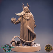 Tiefling Warlock Pact of the Blade Cambion | 28mm, 32mm, 75mm Scale Resin Miniature | Dungeons and Dragons | Pathfinder | - Only-Games